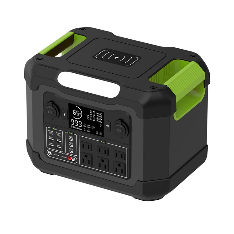 1200w Emergency Backup Solar Generator Lithium Ion Battery Portable ...