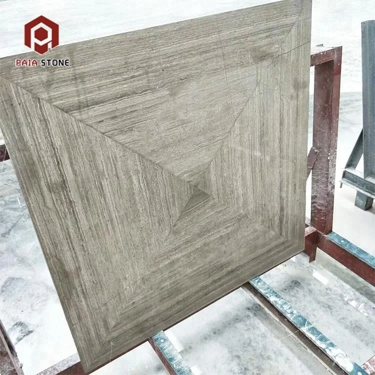 product china guizhou grey wood veins marble wall tiles wooden grey marble-2