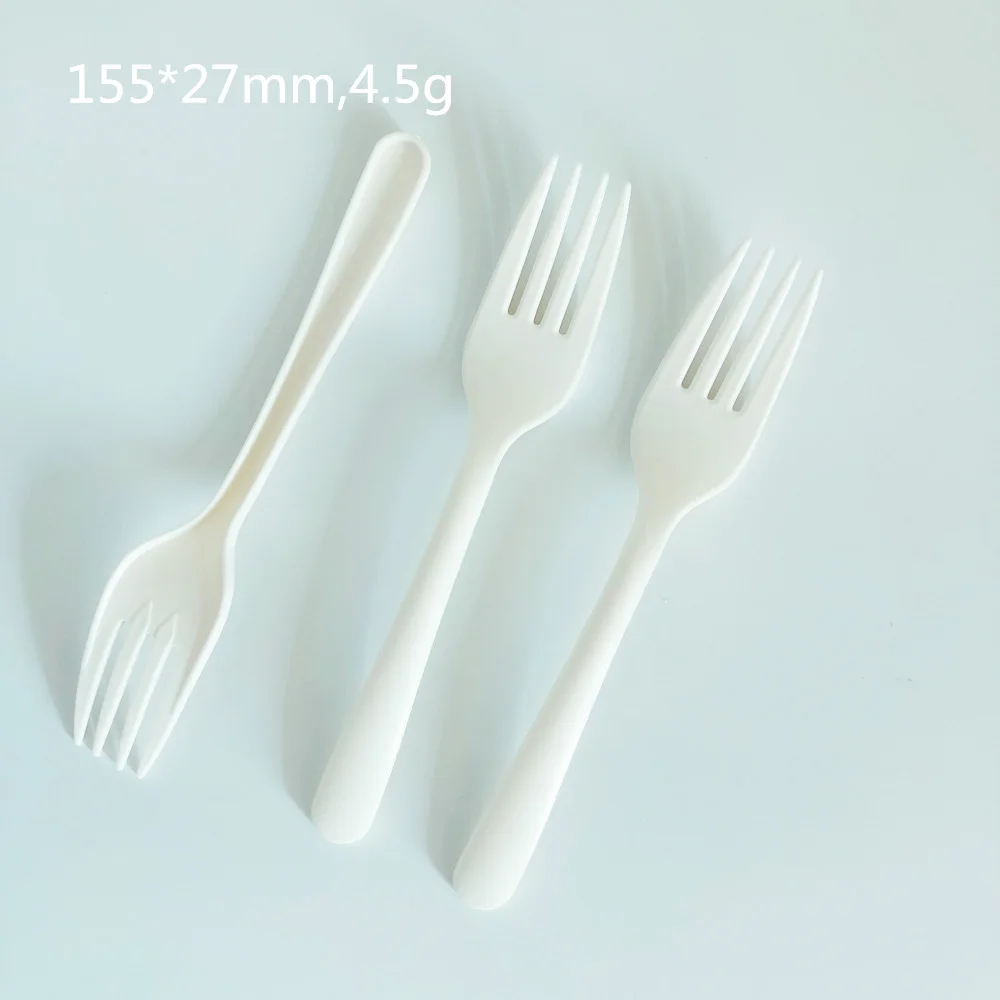 3000 Pc. White Disposable Plastic Cutlery Set - Spoons, Forks and