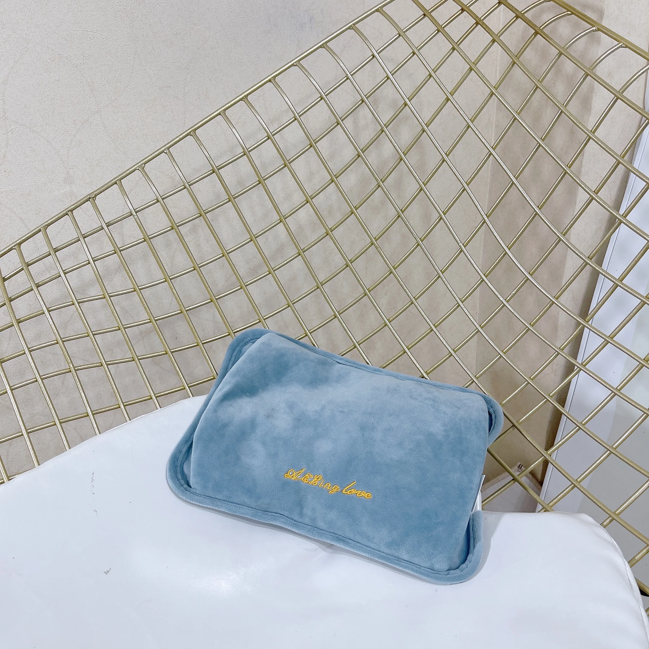 Rechargeable Electric Hot Water Heater Bag With Flannel Plush Cover