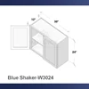 Coctelera azul H-W3024