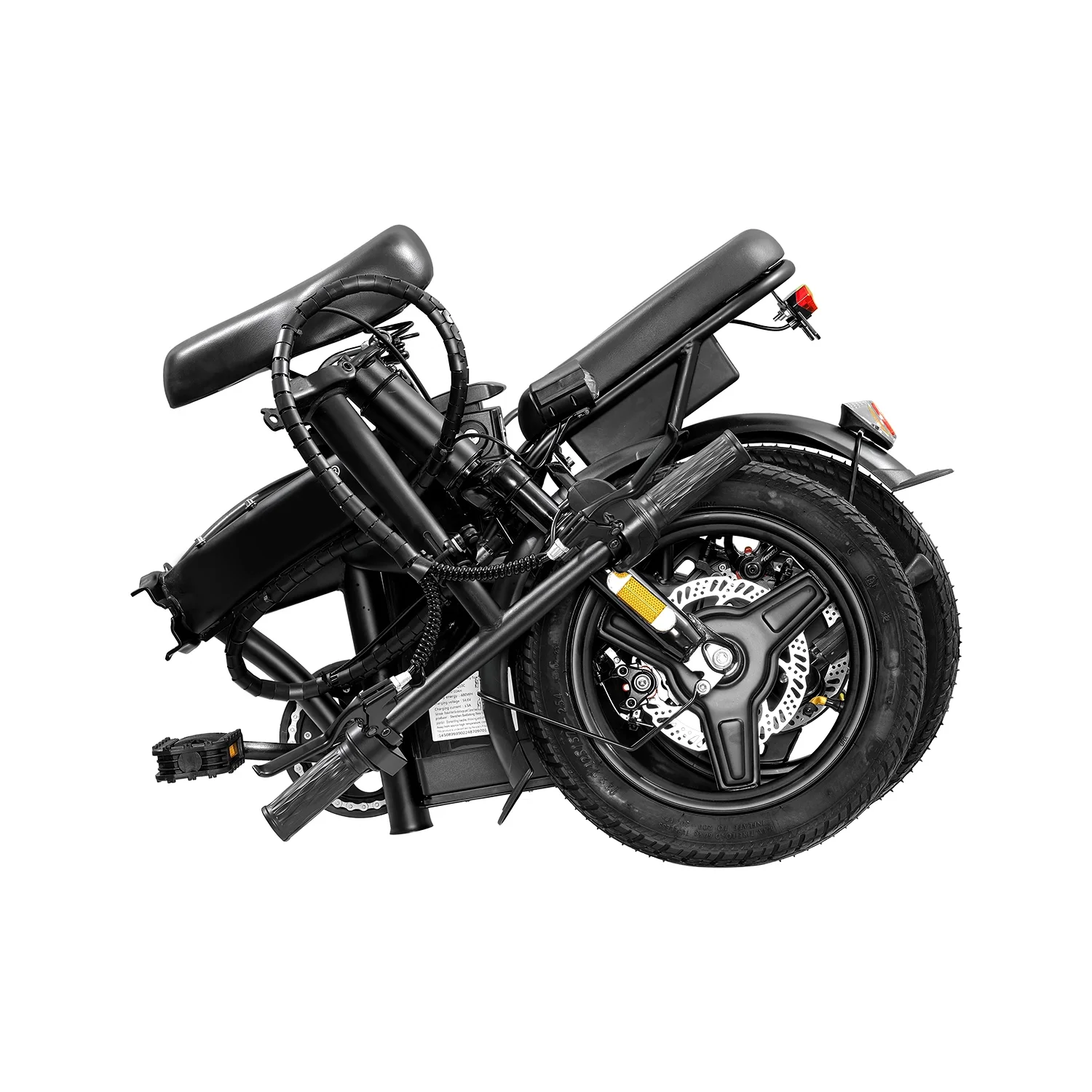 T5 US Warehouse Delivery Electric Scooter With Front Basket Front and Rear Double Disc Brakes 14 Inch Tire E Scooter