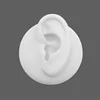 White Left Ear