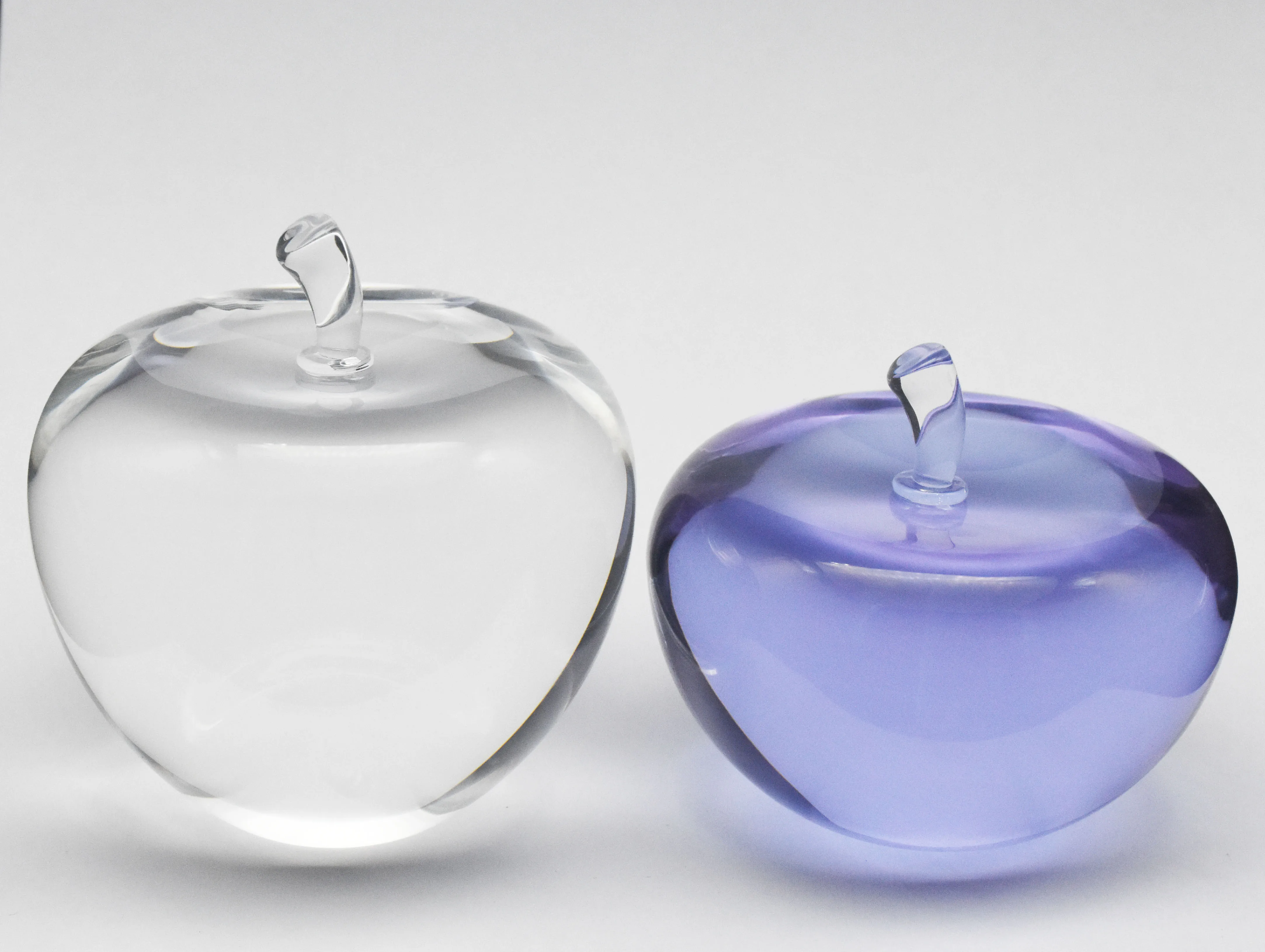 Новая идея Хрустальное стекло Яблоко Трофей Свадебный подарок для гостей