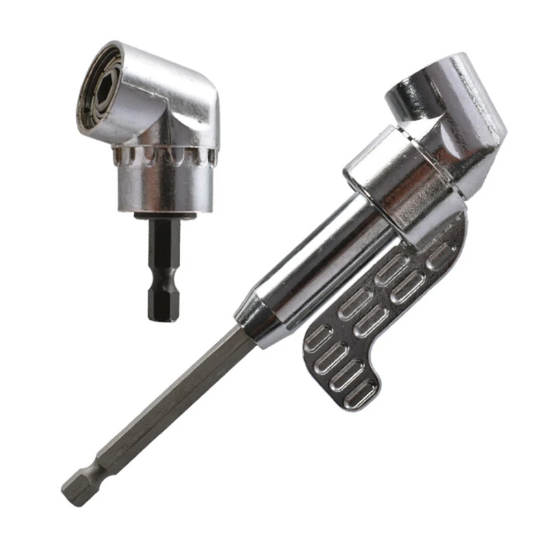 105 Degree Right Angle Drill Adapte, 1/4" Hex Shank Driver Angle Drill Adapte 1 4 Hex Shank Driver Attachment 2025 Upgrade 90 Attachment Multi Function Bend Screwdriver Bit