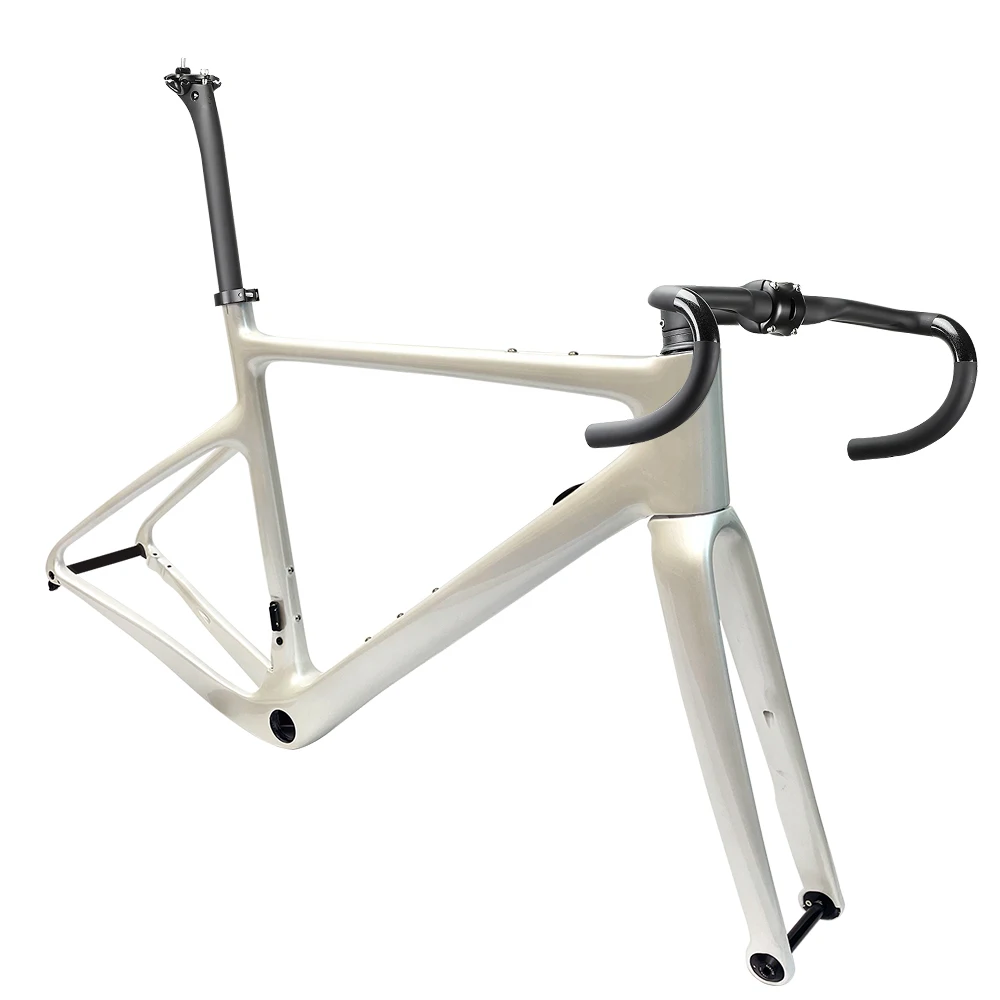 Cadre Carbone Airwolf T1100 Gravel/Road - 700*40c - 1050g - Pour Cyclocross & Endurance
