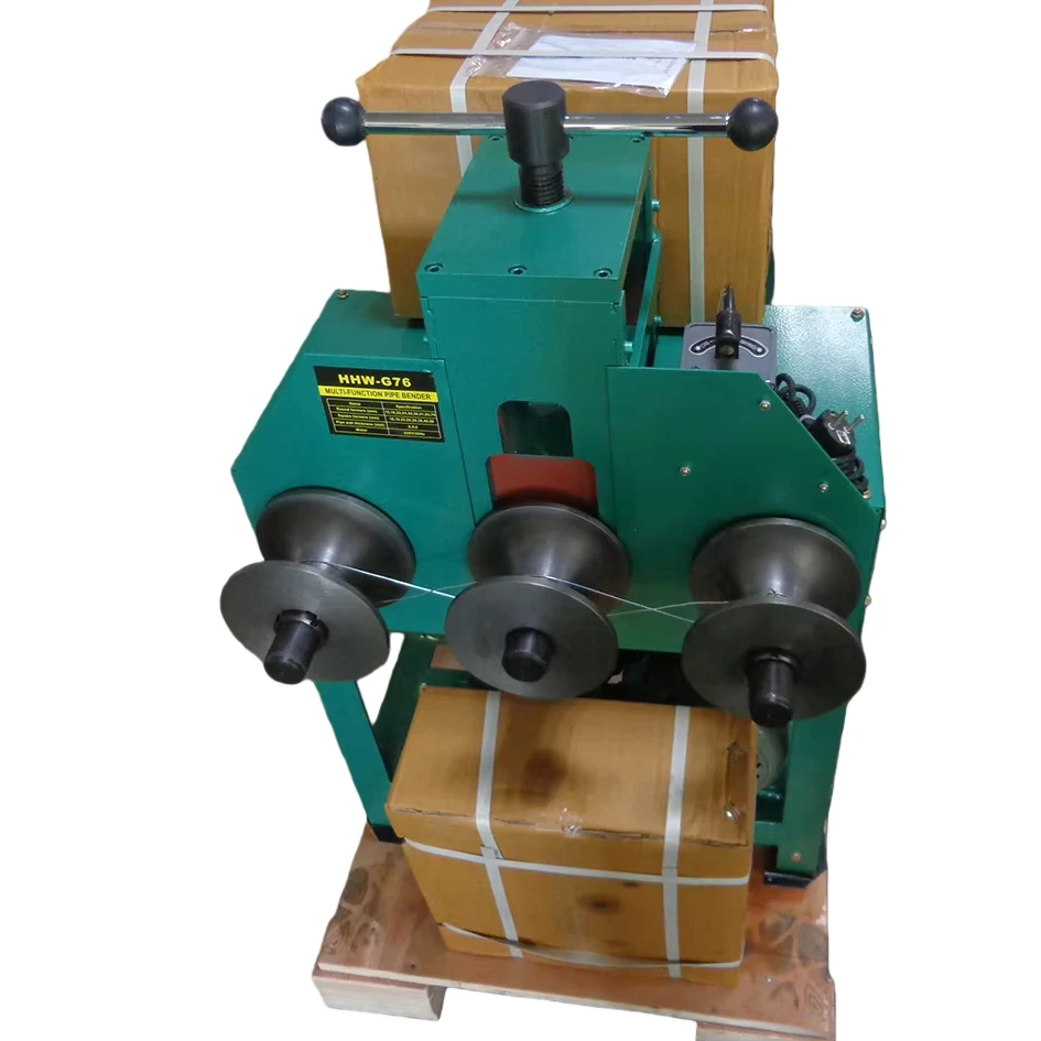 Electric Steel Ring Pipe Benders Used Rolling Bending Machine for Construction for Aluminum Multifunctional Table Pipe Bender
