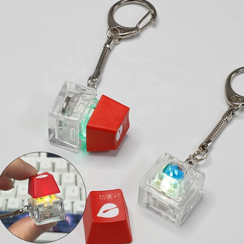 Unzip Keychain - Brighten Your Day with Colorful Lights