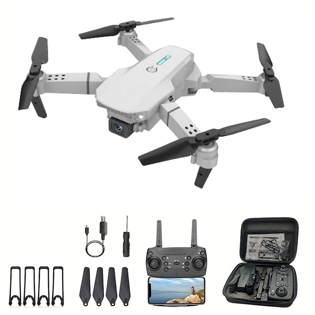 Foldable Mini RC Drone 4K HD Dual Camera Quadcopter Drone Toy