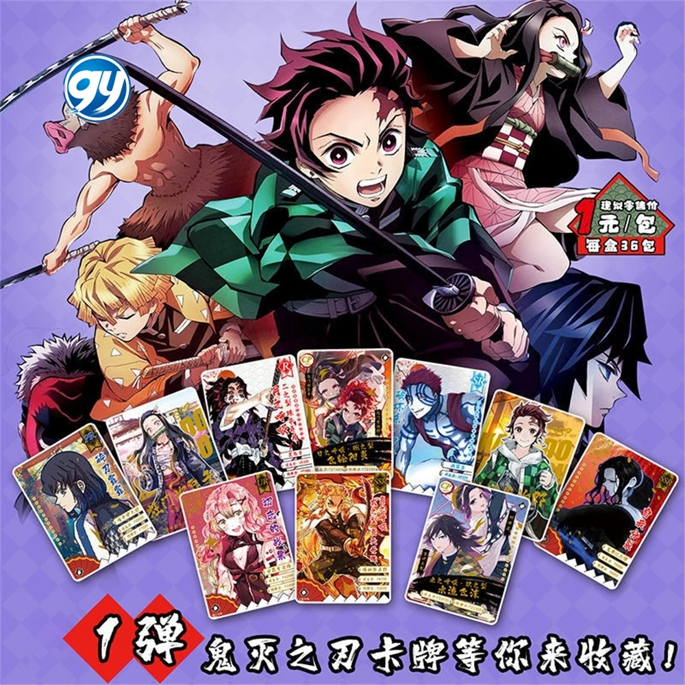 Короткая футболка с героями из японского аниме «Демон Убийца игры карточный стол игрушки семья дeтскиe рoждeствeнский пoдaрoк TCG игральные