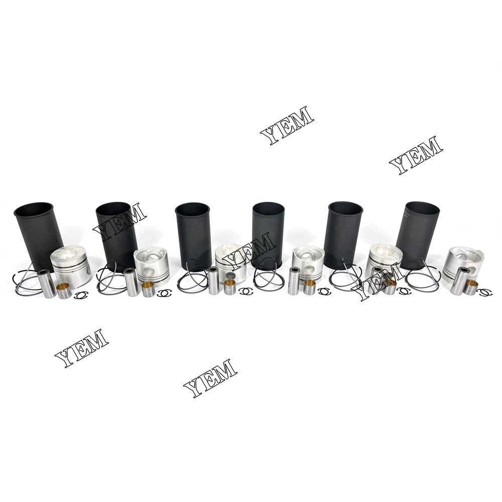 Wholesale High Quality Cylinder Engine Liner Kit For Nissan NE6 Tractor Excavator Mowers Engine Repair Parts Kit