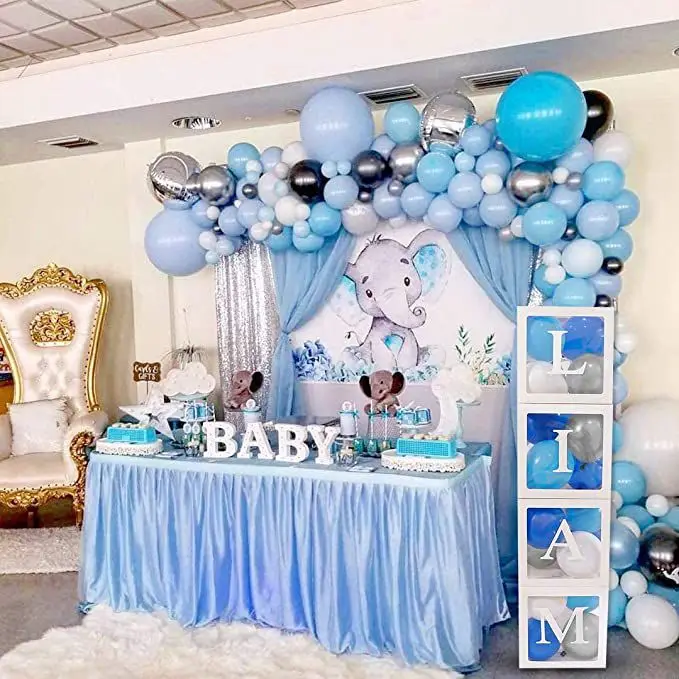 Boy Baby Elephant Themed Baby Shower Centerpieces Elephant Baby