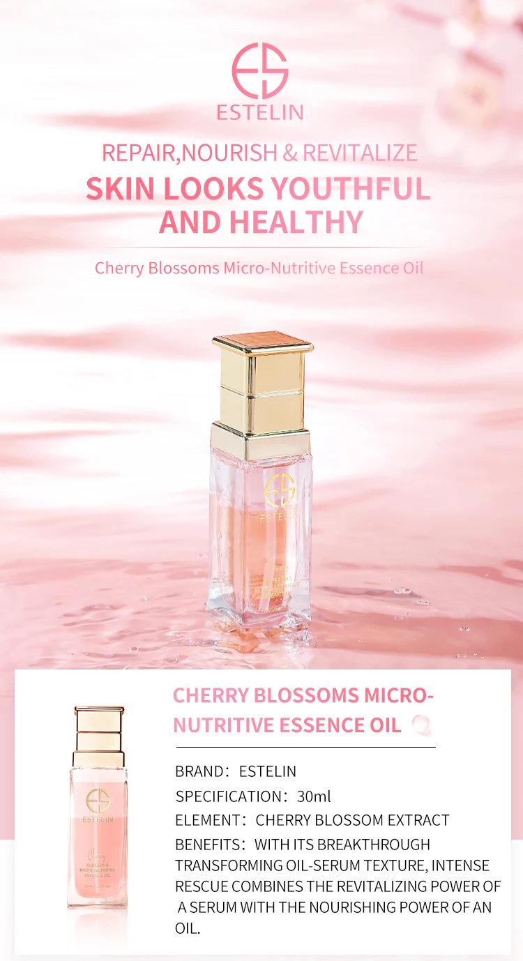 AKARZ Cherry Blossom Essential Oil Natural Skin Whitening Restore