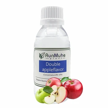 Double Apple Concentrated Flavor Used in Hookah Plant Extract Food Flavors Brown Black to Black Liquid Tobacco Flavor 1 Kg 10ml