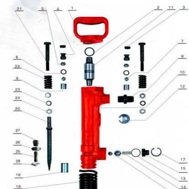 東空 ピックハンマー TCA-7 東空 エアーピックハンマー TCA-7 新でん