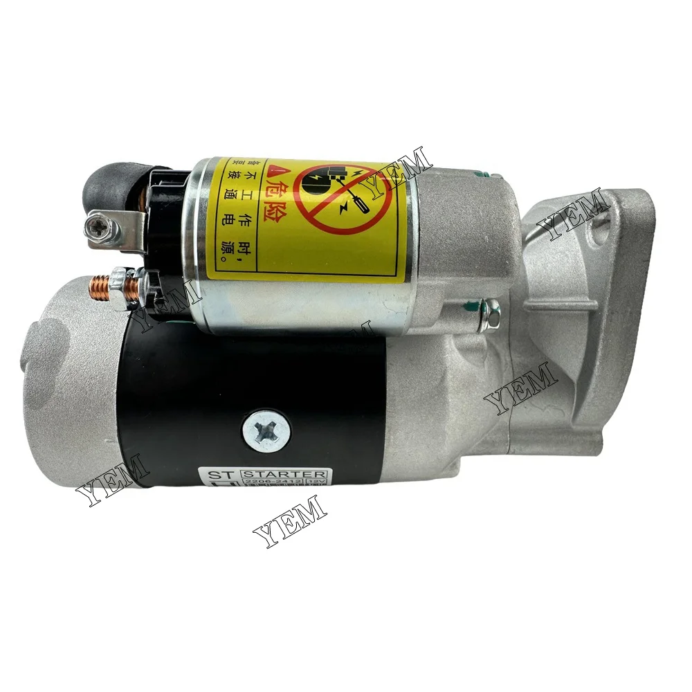 Aftermarket 4D84-2 Starter Motor 129400-77011 for Yanmar Starter Motor Engine Parts 4