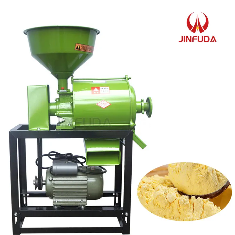 40-150kg/hour automatic corn grains Crusher corn used grain mill used corn grinding mill flour powder flour mill machine