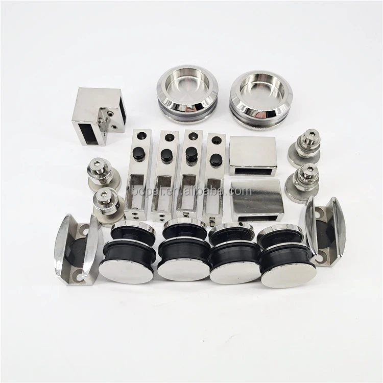 Stainless Steel Bathroom&shower Room Sliding Door Tracks And Rollers