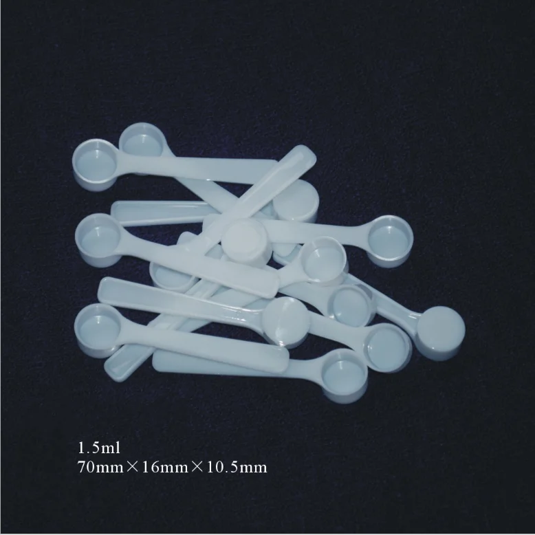 0.25g 0.5ml 1.5ml 2ml Plastic Medicine Powder Measuring Spoons Short Handle Long Handle