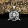 Steel-colored single pendant