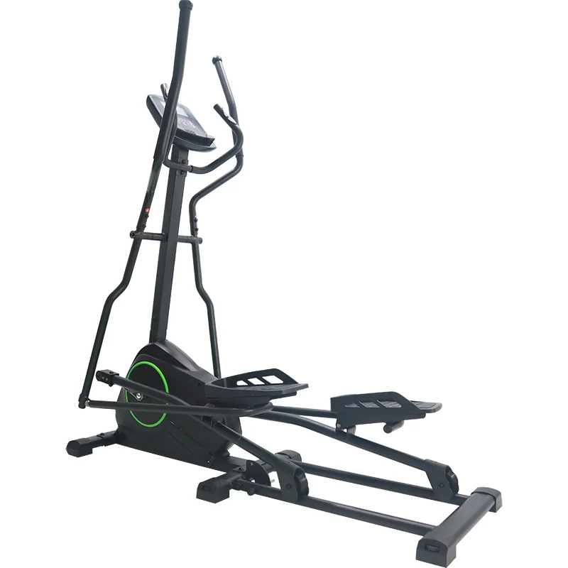 Factory Direct Sale Manual Adjustable Magnetic Resistance Body Shape Cross Trainer Folding Elliptical Machine Gym Bike Equipment