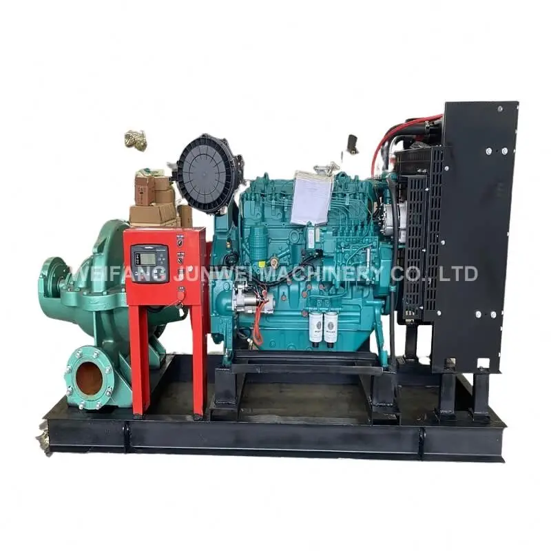 Horizontal 20HP Mix Flow Diesel Engine Water Pump with Mobile Trailer -  China Mix Flow Pump, Horizontal Pump