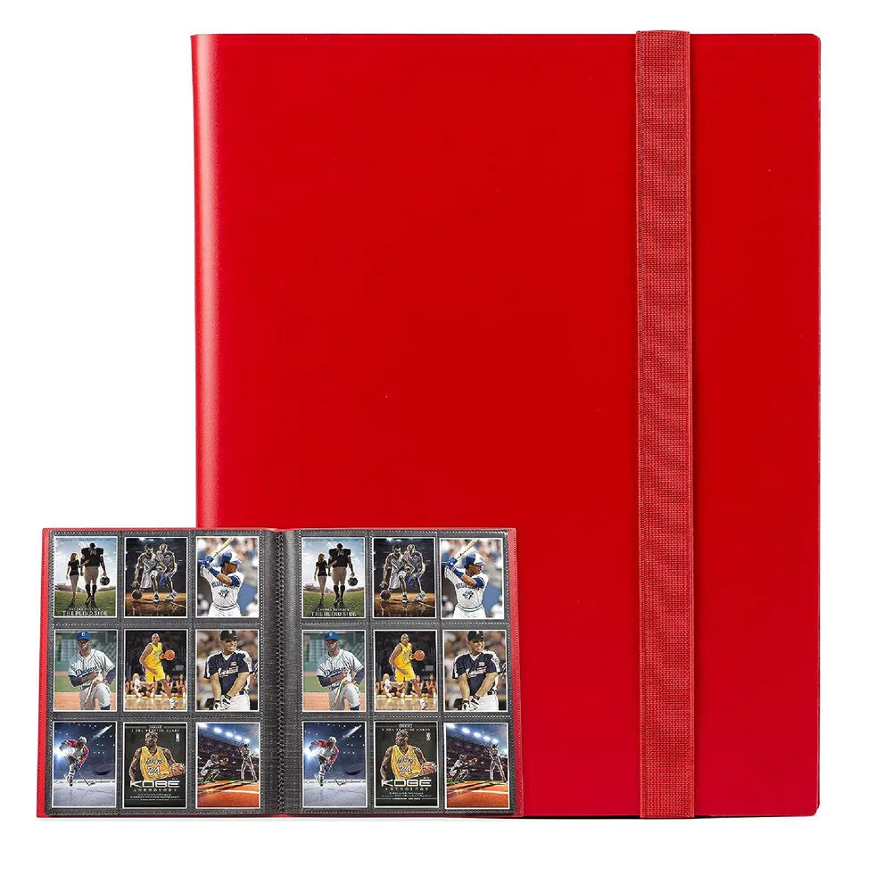 Wholesale 9 Pockets 360pcs Toploader Binder Card Collection Album Folder,  Premium Trading Card Binder| Alibaba.com