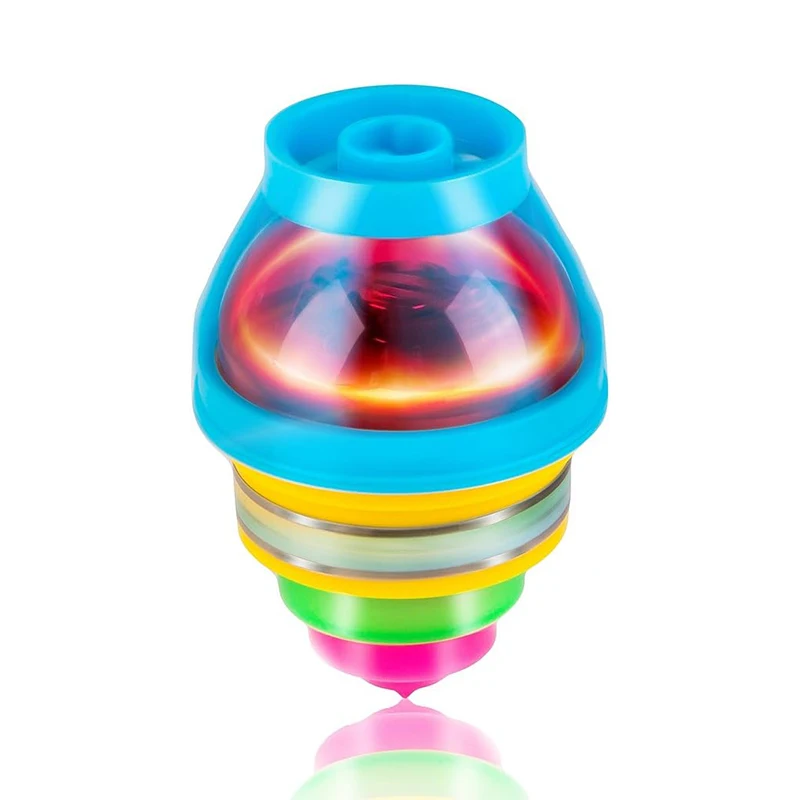 Лидер продаж мигающие музыкальные вращающиеся топы игрушки со светодиодным светом новинка объемные подарки для