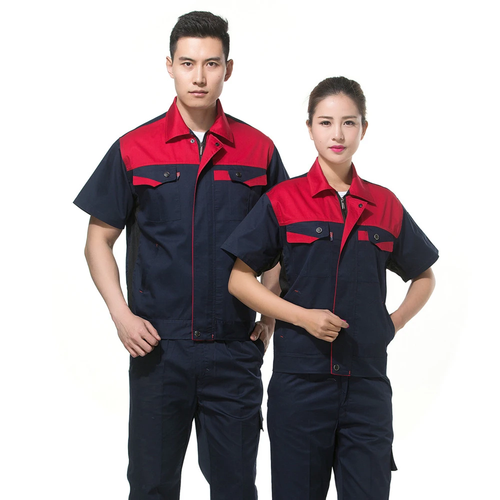 Factory Direct Professional Driver Uniform Custom logo Work Clothing for Workers Laborers 4S Shops Overall
