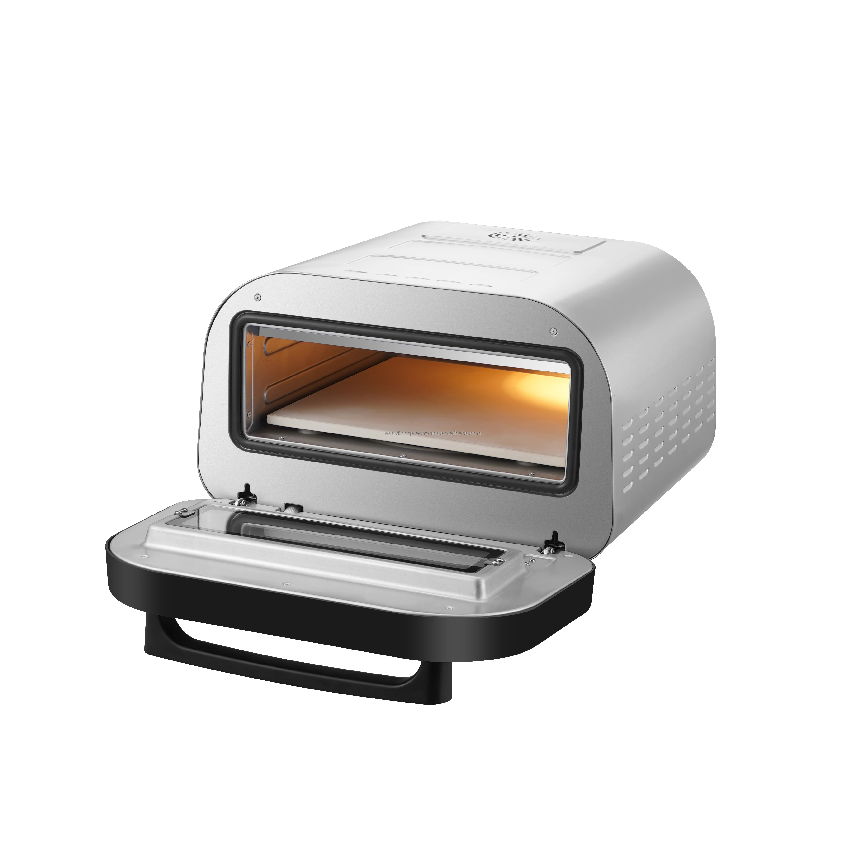 【ステンレス】 新製品カスタマイズピザオーブン可視窓1700wピザメーカーオーブン Buy 1700w Pizza Maker Oven