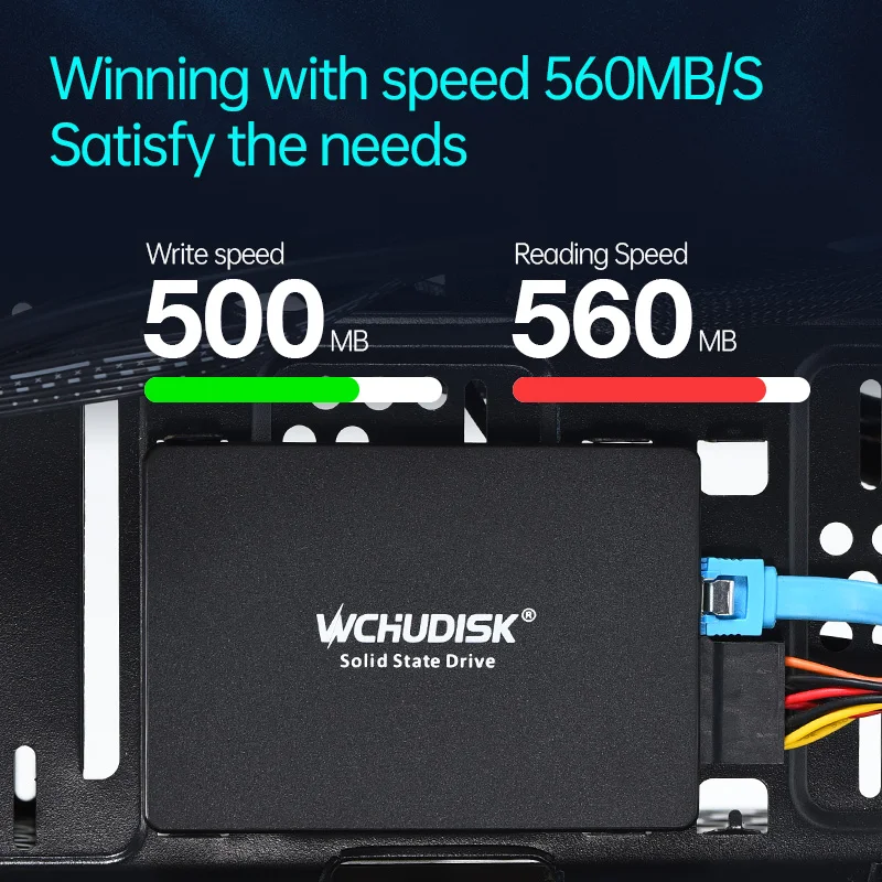 2.5 Inch SATA III SSD - 120GB to 2TB Solid State Drive for PC