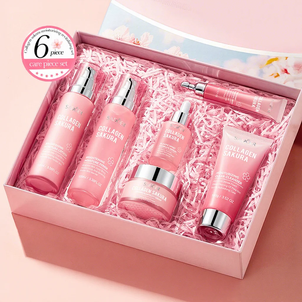 SADOER Five-Layer Vitamin C Skin Care Gift Box for Babies