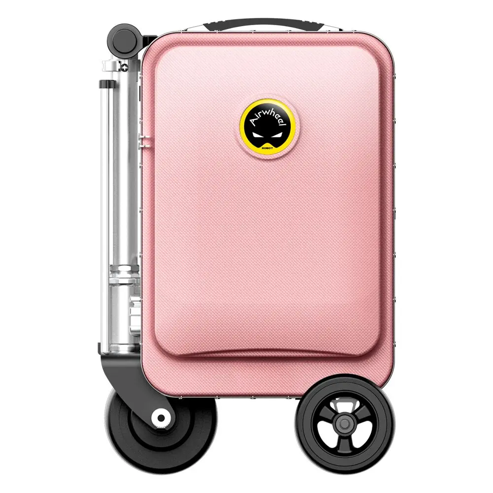 Black White Pink Airwheel Smart Rideable Suitcase Luggage Cases