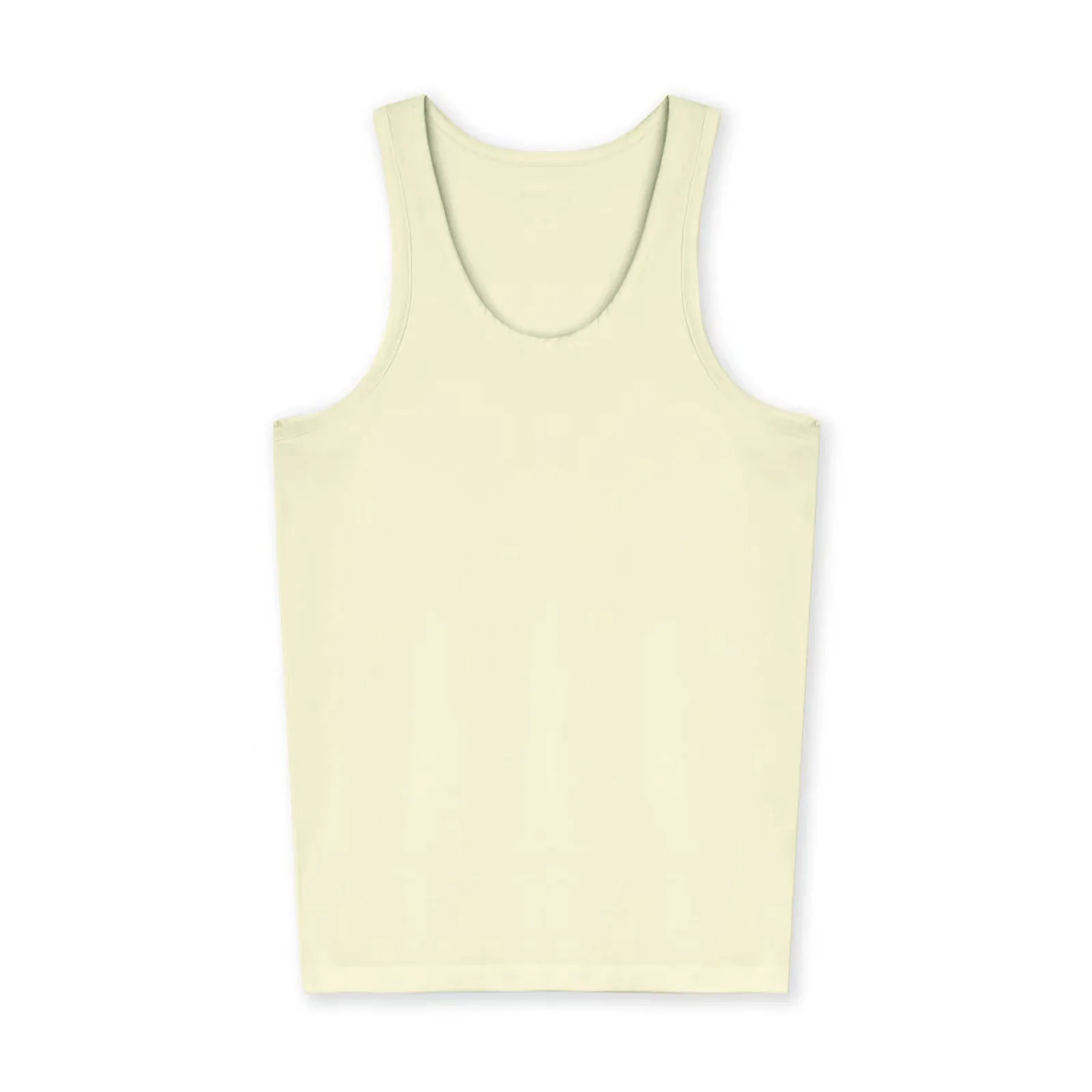 Body Building Wife Beaters White Tank Top Gym Polyester Sleeveless ...