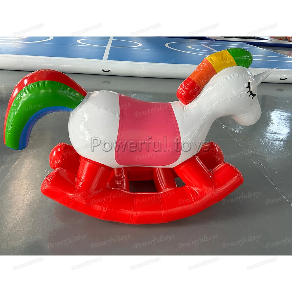 Bouncy Horse Hopper Inflatable Jumping Horse unicorn Ride on Bouncing  Animal Toys for Kids