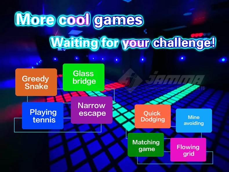 2023 Popular Interactive Light Up Indoor Active Game Room Pressure