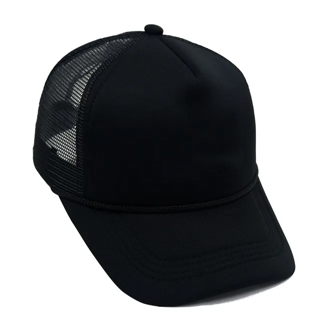 Wholesale Custom Logo 5 Panel Foam 3D Puff Print Sunscreen Mesh Sport Trucker Cap Hat For Man