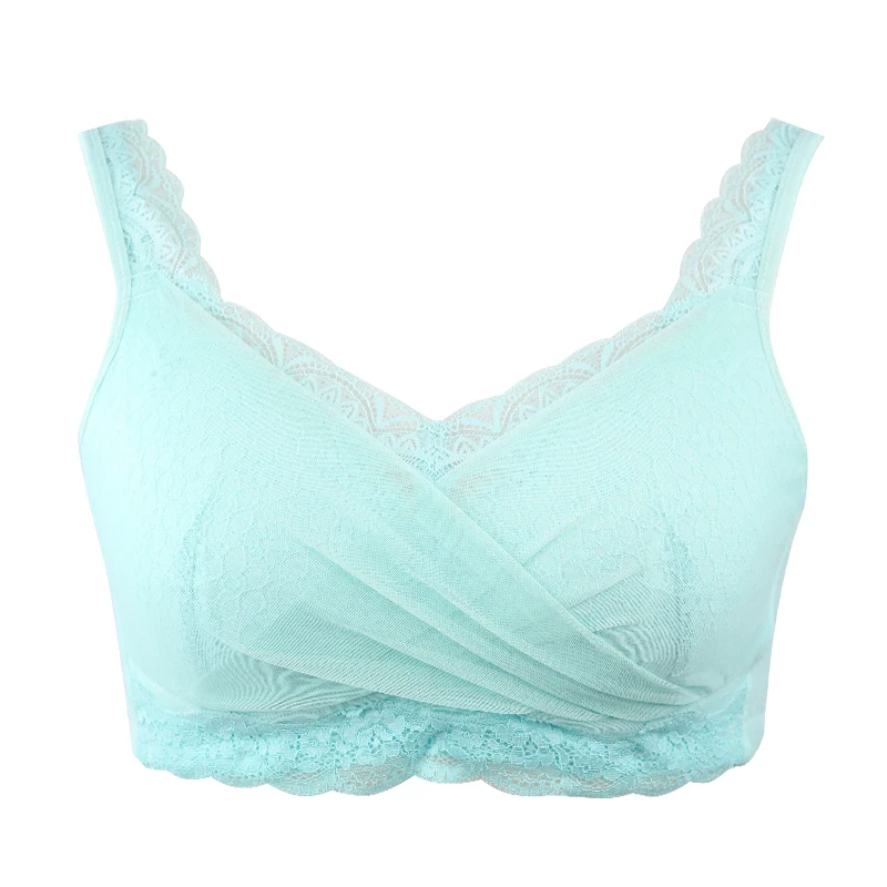 Lace Bras for Women, Push Up Pocket Bra, Can Be Put in Silicon