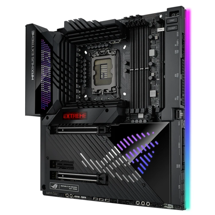 ASUS ROG MAXIMUS Z790 EXTREME Motherboard supports Intel 13th/12thl Core Pentium Gold and Celeron CPU with Intel Z790 Chipset