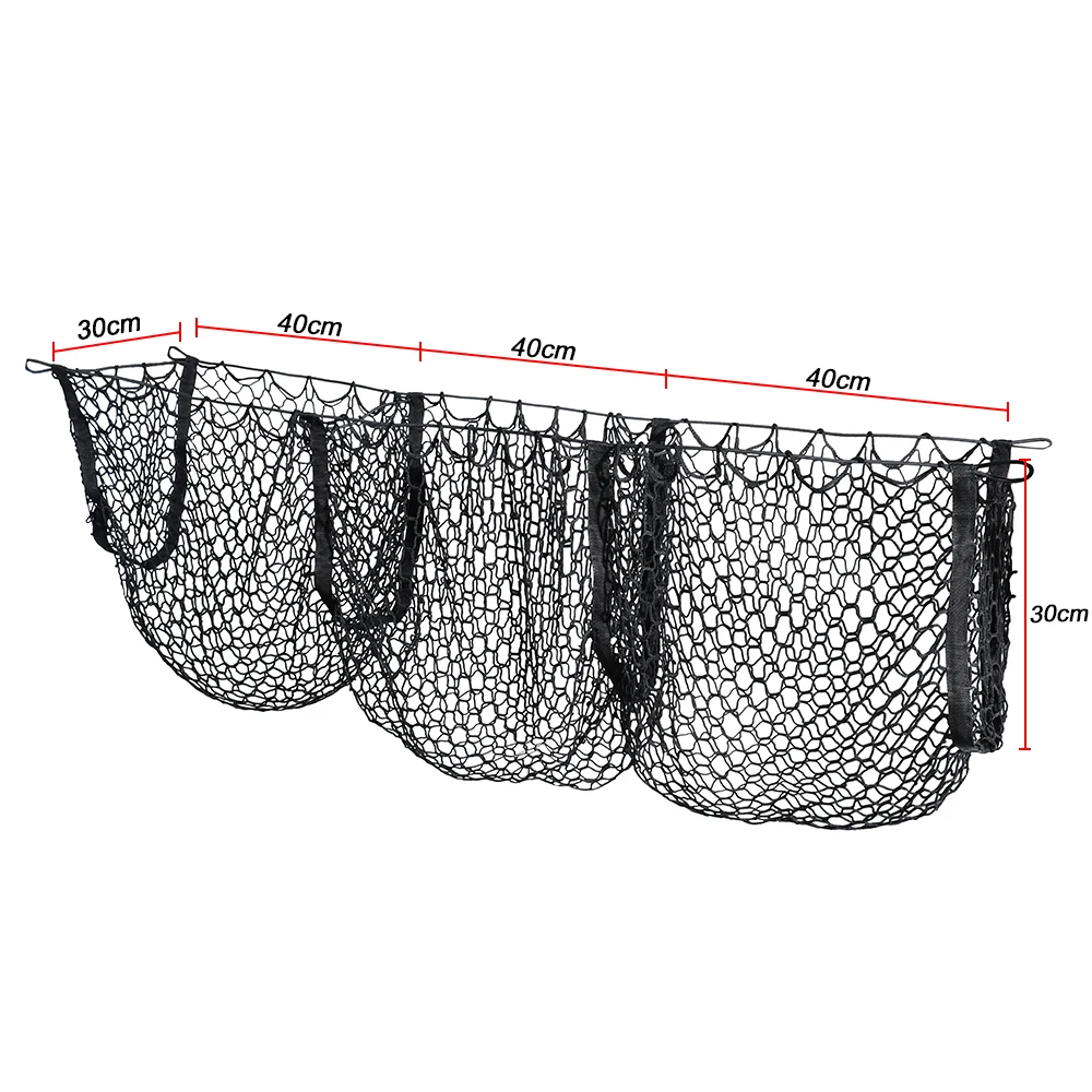 Custom Size 3-pocket Large Car Net Organizer Storage for Suv Truck