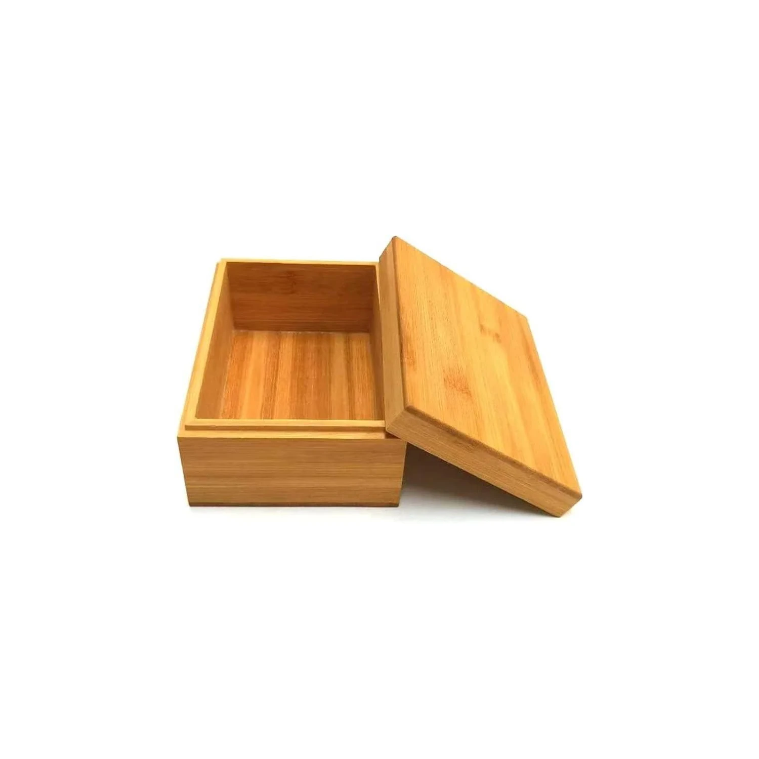 Zhou Bamboo Wood Storage Box With Cover Wooden Storage Box Combination