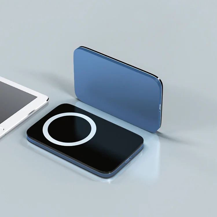 Trending Products 2025 New Arrivals PB176 Black Silver Pink Blue PD20W Magnetic Power Banks 5000mAh for iPhone 12/13/14/15/16