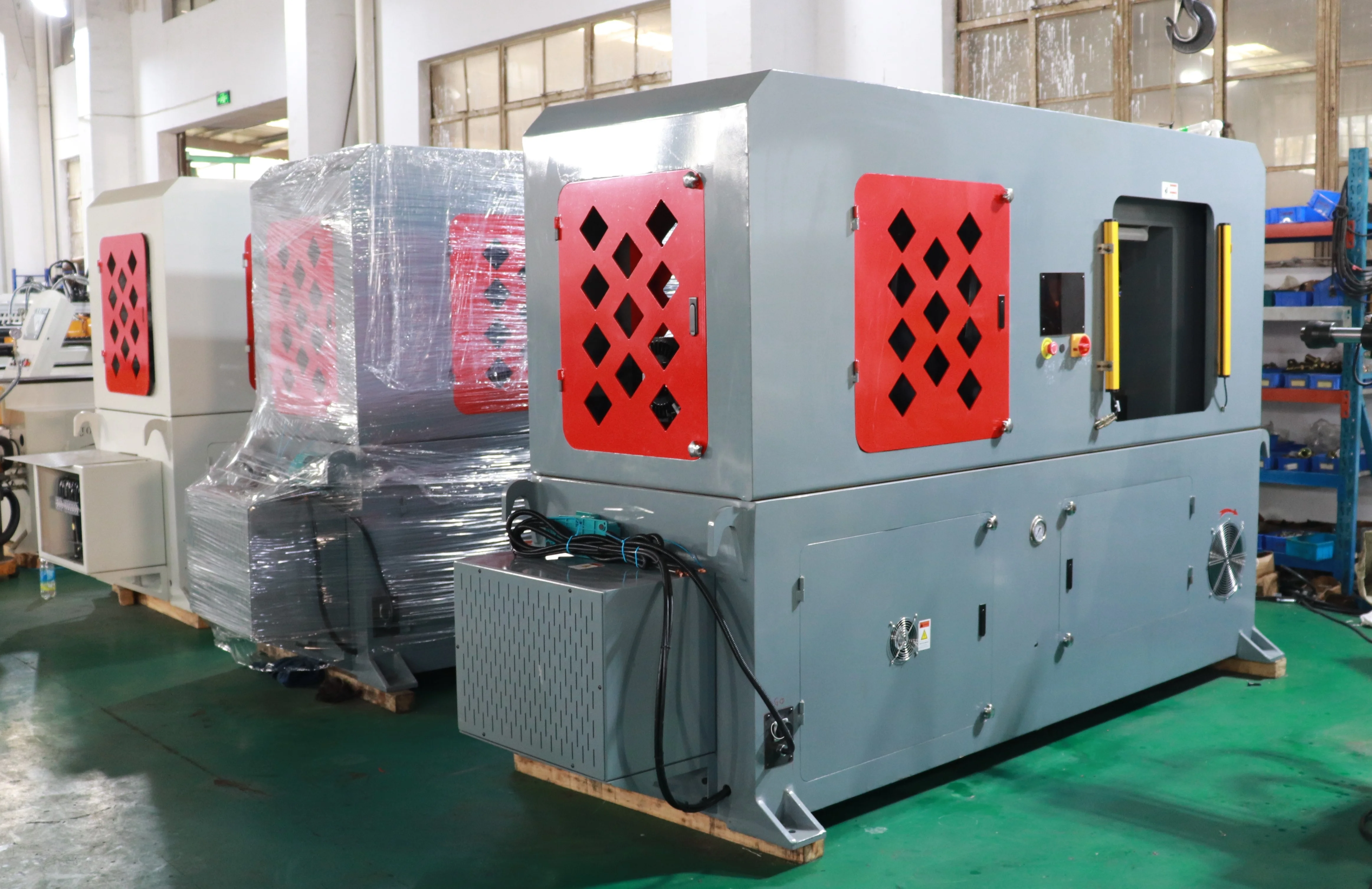 Factory Directly Sells Double Side Burr Free Automotive Car Headrest Stem Stamping Rolling Notching Machine