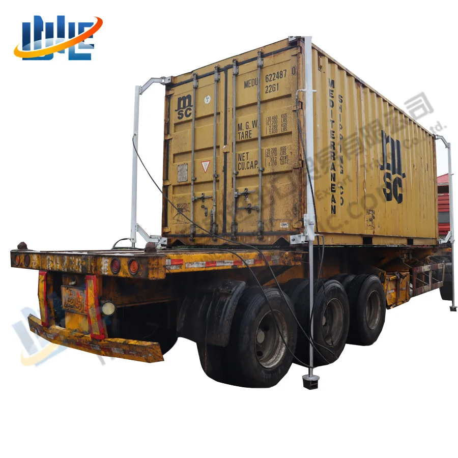 Instead Crane Lift Loading Unloading 10ton 20ton 30ton Container Loading Platform Hydraulic Cylinder