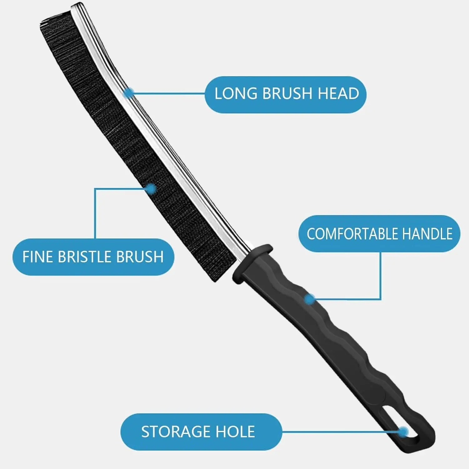 New Multifunctional Tool Bathroom Gap Home Kitchen Window Faucets Toilet Crevice Cleaning Brush