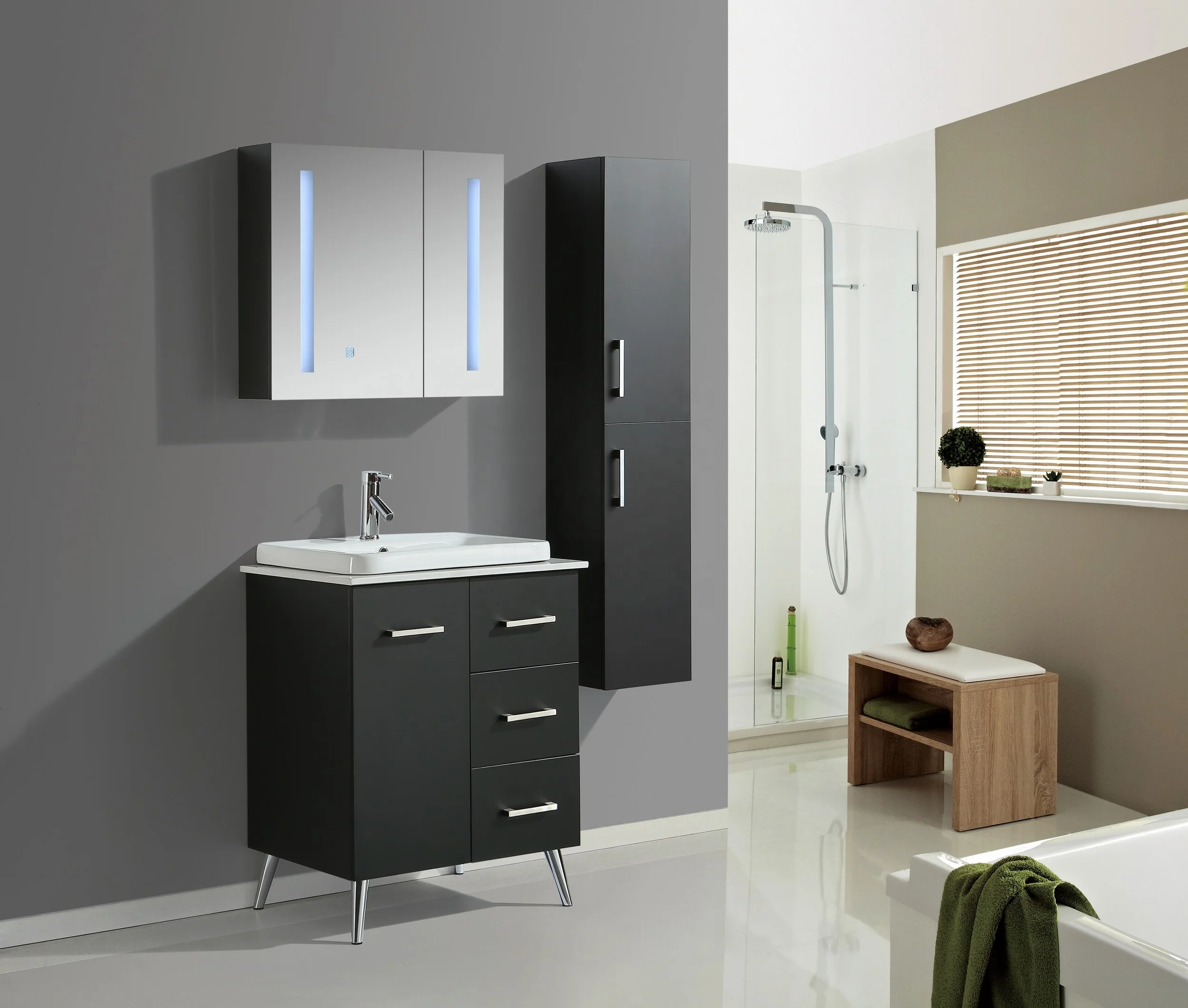 70cm Luxury Free Standing Bathroom Vanity Buy Free Standing Bathroom Vanity Luxury Bathroom Cabinet Unit Bathroom Vanity Unit Product On Alibaba Com