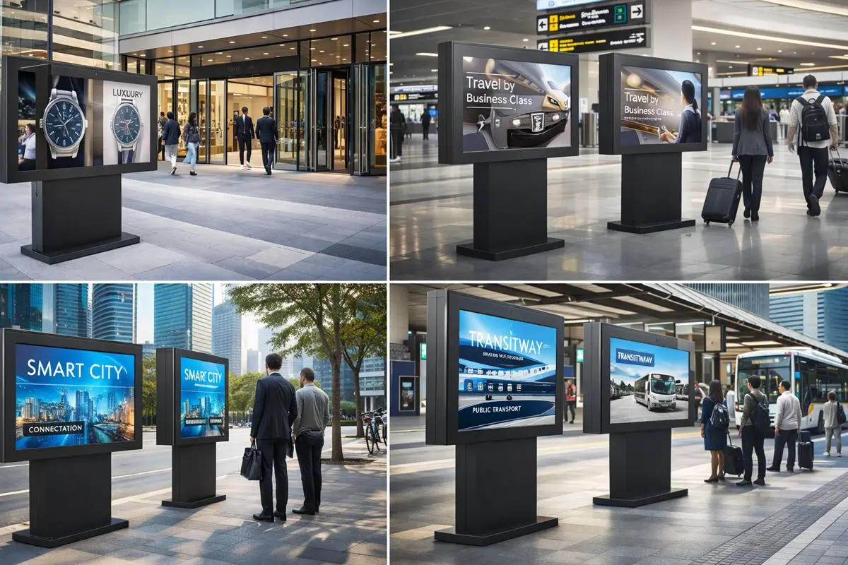 Outdoor Digital Screen Applications