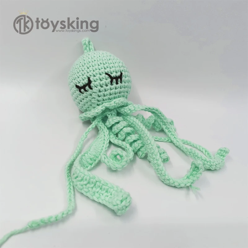 Новый дизайн! Мягкие игрушки-погремушки для малышей из 100% натуральной хлопчатобумажной