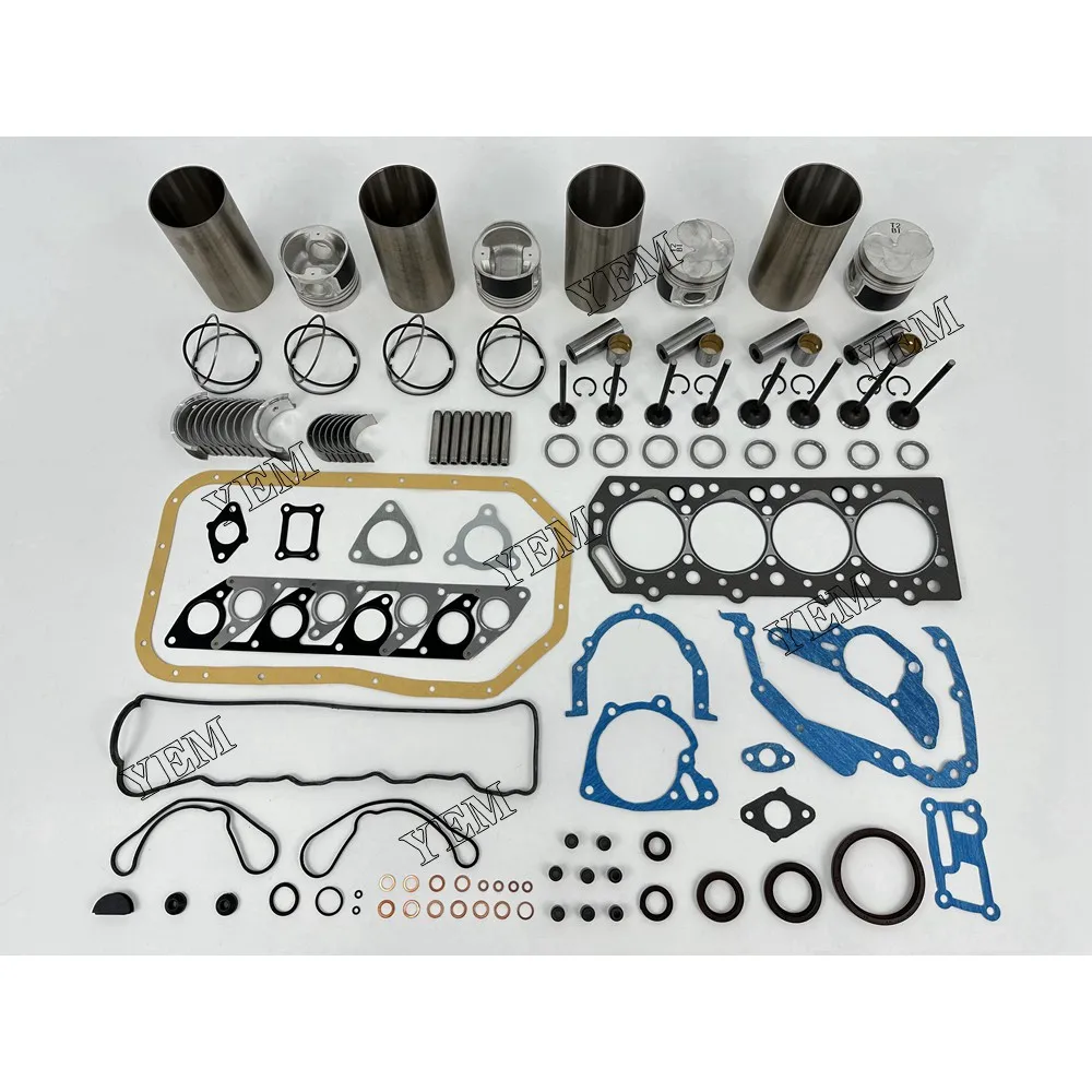 D4BB Cylinder Liner Kit With Full Gasket Kit Engine Bearings Set Valves for Hyundai 3