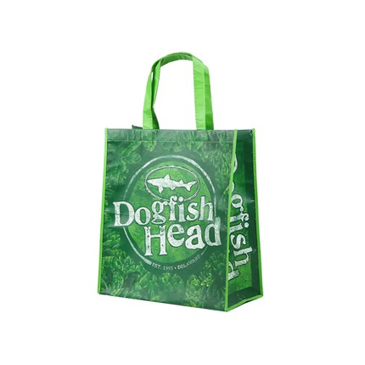 Cheap Reusable Wholesale Eco Friendly Customized logo PP Non-woven Folding Laminated Shopping Tote Bag
